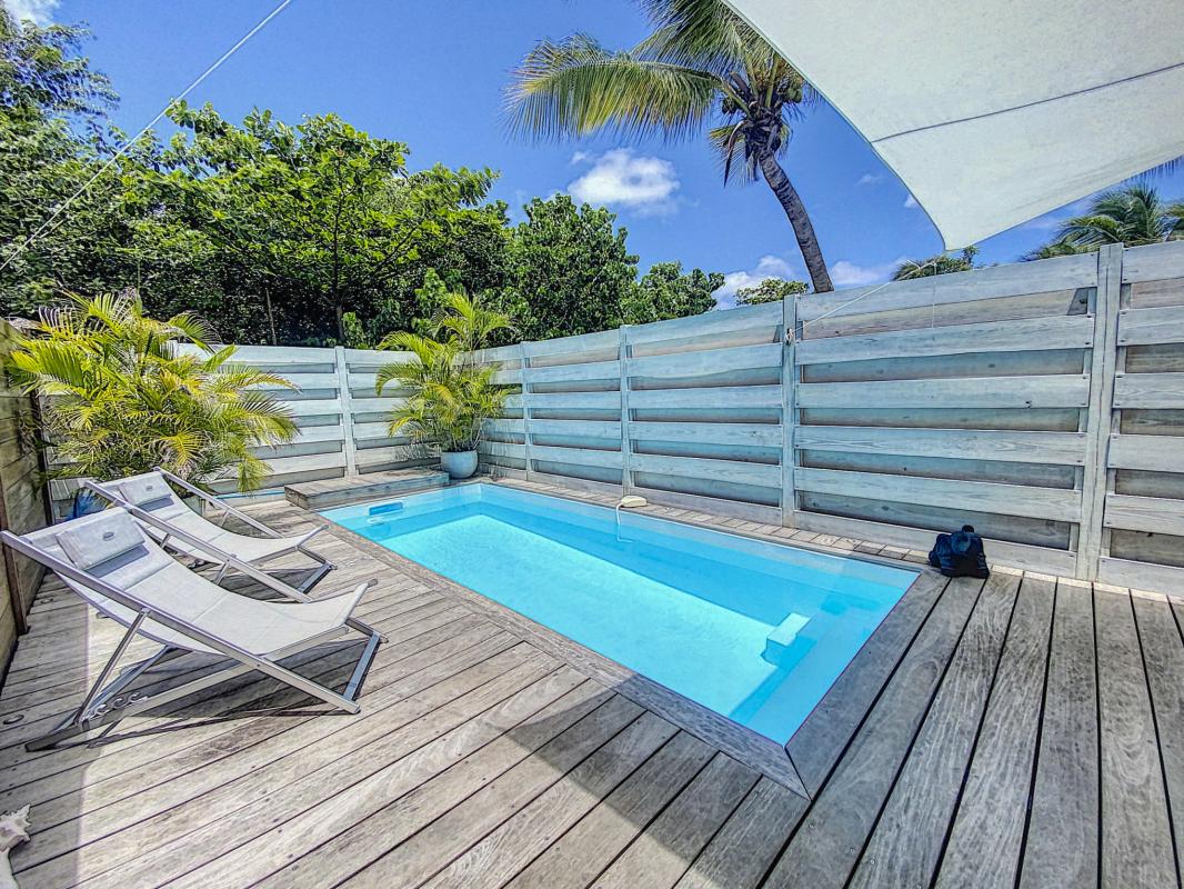 A louer villa 2 chambres Orientale Saint Martin-piscine-23